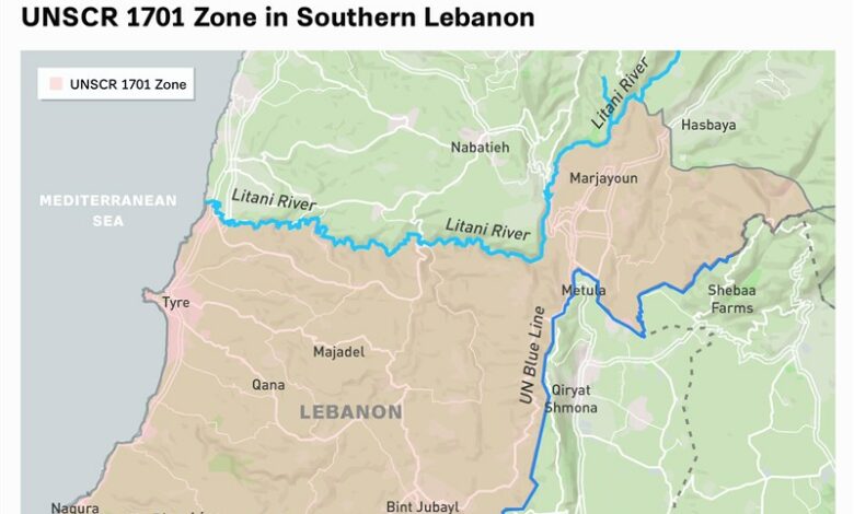 رودخانه لیتانی، نقطه حساس جنگ در لبنان