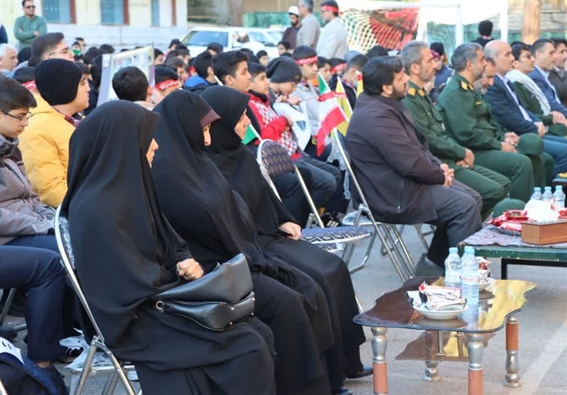 زنگ استکبارستیزی در مدارس گلستان نواخته شد‌+تصاویر‌