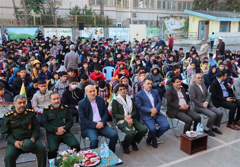 زنگ استکبارستیزی در مدارس گلستان نواخته شد‌+تصاویر‌