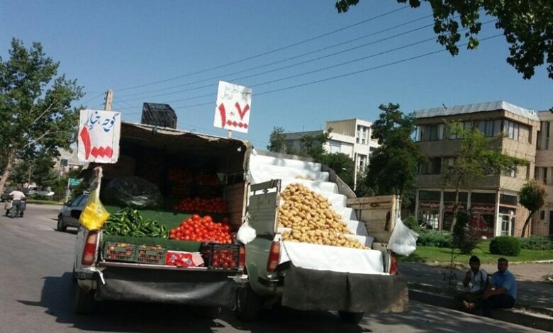 ساماندهی میوه‌فروشی‌های سیار در اردبیل آغاز شد