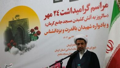 مسجد جامع کرمان انسان‌هایی چون حاج قاسم تحویل جهان اسلام داد