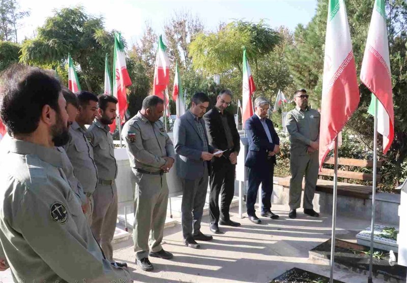 نوزدهمین سالگرد شهادت محیط‌بان حسین صادقی برگزار شد+تصویر