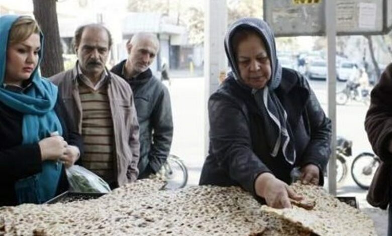 ‌چالش‌‌ تأمین نان در شمال ایران با چاشنی ‌طولانی صف نانوایی‌