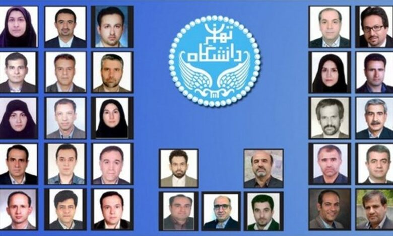 45 استاد دانشگاه تهران در بین دانشمندان پراستناد جهان