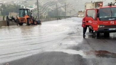 آماده‌باش در پلدختر/خروج مدیران تا پایان بارش‌‌ها ممنوع‌ شد