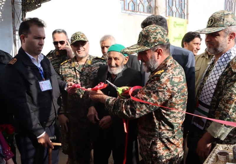 افتتاح بیمارستان صحرایی سپاه در مینودشت+تصاویر