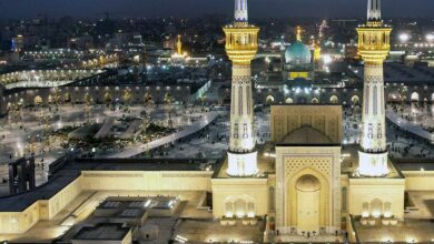 افتتاح توسعه فضاهای خدمات زائر و نمای میدان قبله حرم رضوی