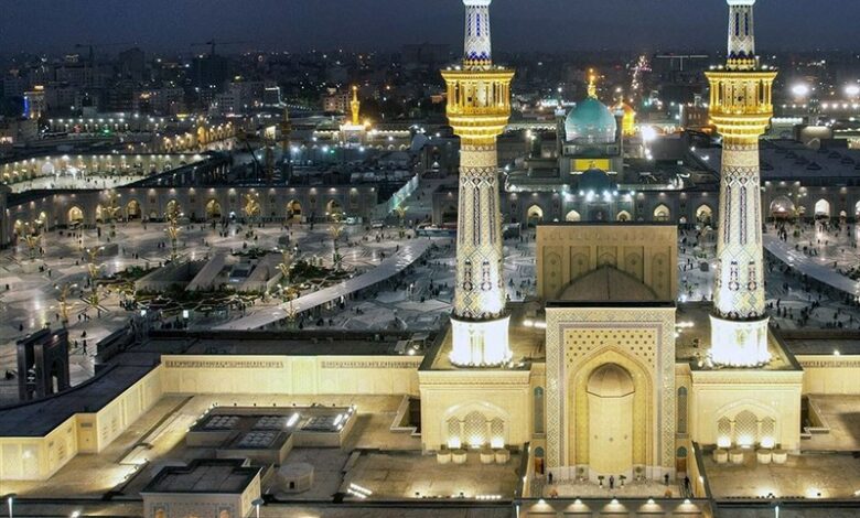 افتتاح توسعه فضاهای خدمات زائر و نمای میدان قبله حرم رضوی