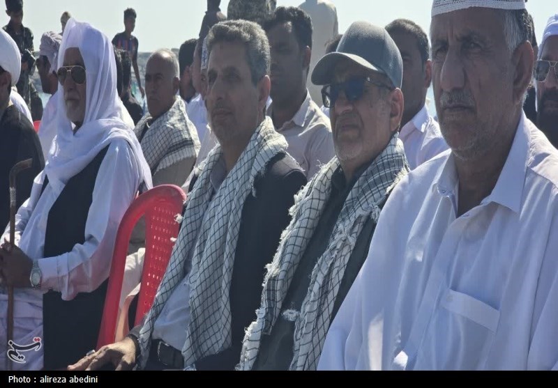 رزمایش بسیجیان گردان الی بیت المقدس در جاسک+تصاویر