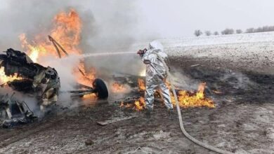 فرود سخت بالگرد نظامی در قزاقستان با ۳ کشته و زخمی