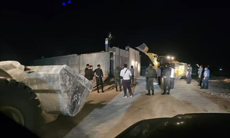 قلع و قمع 150 فقره ساخت‌وساز غیرمجاز در دماوند