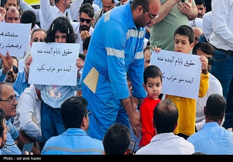 ماجرای تجمع امروز 3 هزار کارگر‌ پارس جنوبی چه بود؟ + تصویر