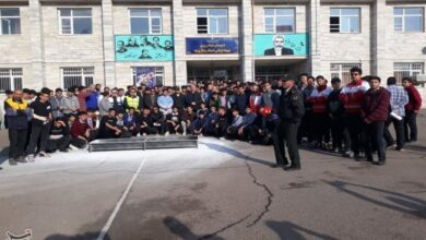 مانور سراسری زلزله در مدارس استان زنجان برگزار شد+عکس