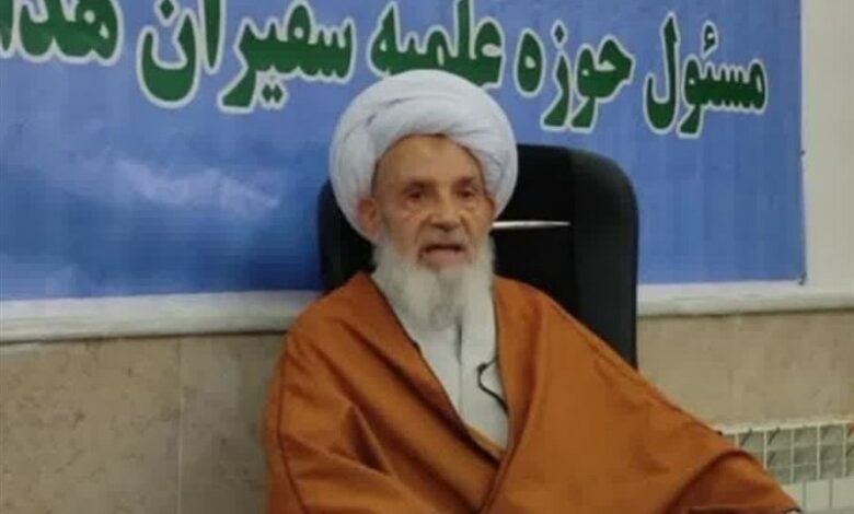 مراسم چهلم آیت‌الله عارفی در بیرجند برگزار شد