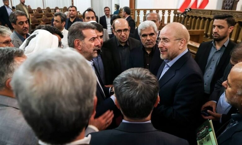 هم اندیشی جمعی از نمایندگان مجلس با قالیباف