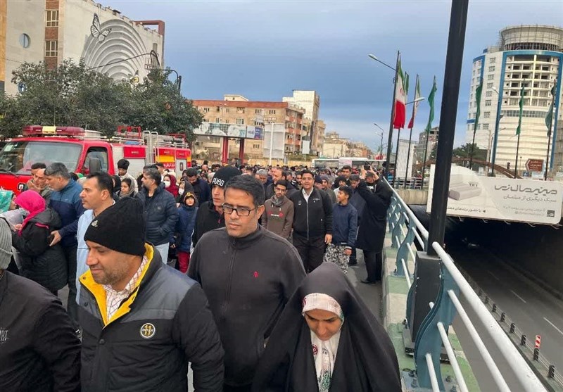 گرگانی‌ها در روز ملی گرگان پیاده‌روی کردند + تصاویر