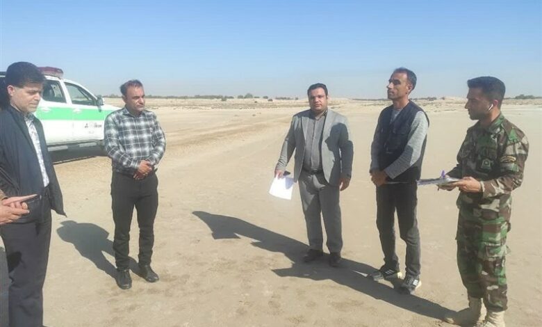 10.9 هکتار از اراضی دولتی ‌در گناوه رفع تصرف شد‌