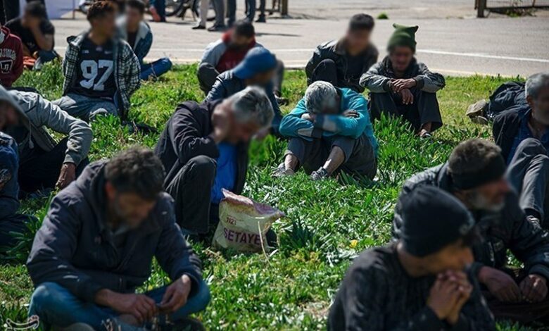290 معتاد متجاهر در ورامین به مراکز درمانی منتقل شدند