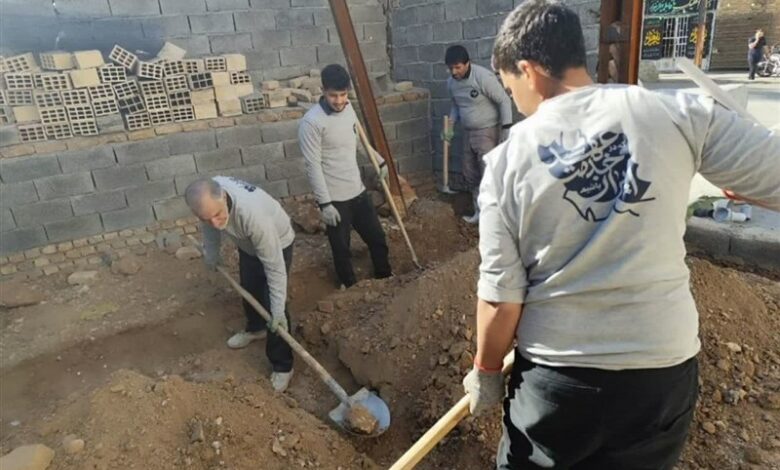 500 لب خندان هدیه روز دانشجوی دانشجویان جهادگر در کرمانشاه