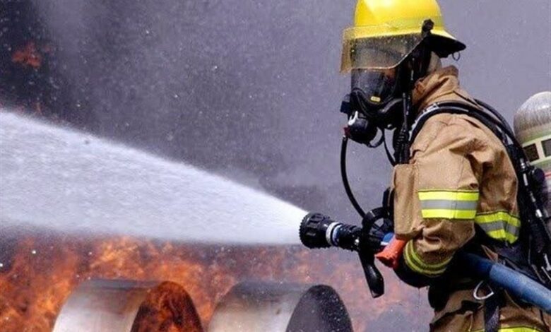 آتش‌سوزی جایگاه سوخت در تبریز