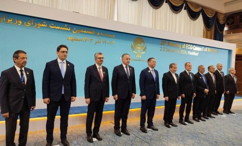 آغاز بیست و هشتمین اجلاس وزیران امور خارجه اکو در مشهد