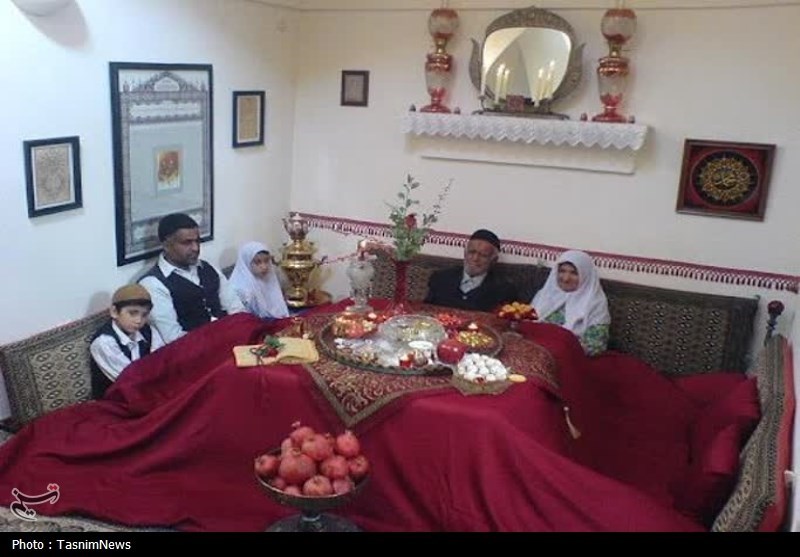 آیین‌ خاص یلدا در بادرود/