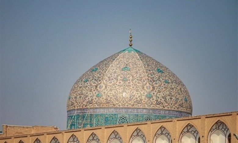اتمام مرمت گنبد شیخ لطف‌‌الله اصفهان تا 3 ماه آینده