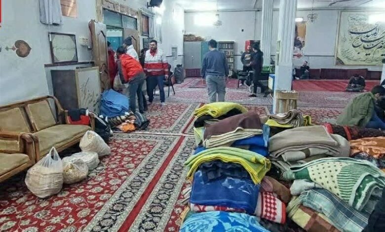 اسکان 1400 مسافر گرفتار در برف در محورهای خراسان رضوی
