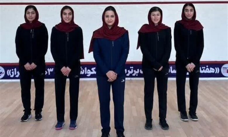 "الماس کویر حدید یزد"؛ قهرمان بی‌رقیب اسکواش ایران