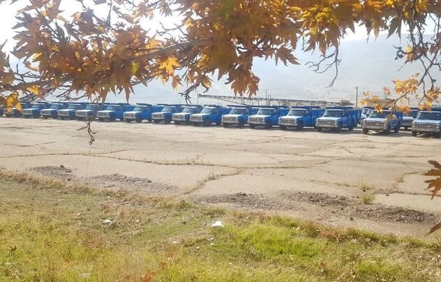 اهدای بیش از 100 دستگاه ماشین حمل زباله به دهیاری‌های فارس