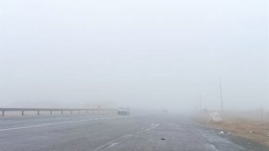 بارش باران و برف، مه آلودگی و کاهش دما قم را فرا می‌گیرد