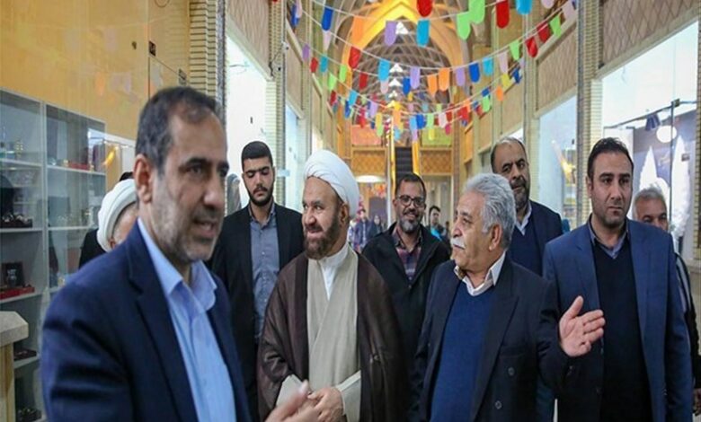 بازار فردوس 2 در جوار حرم حضرت شاهچراغ(ع) افتتاح شد