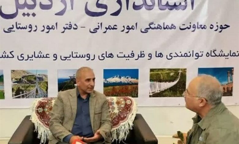 بازارچه محصولات روستایی وعشایری در اردبیل دایر می‌شود