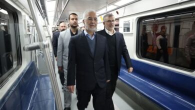 بازدید وزیر کشور از خط 2 قطار شهری کرج