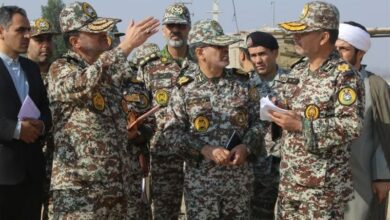 بررسی توان رزم و آمادگی دفاعی پدافند هوایی جنوب