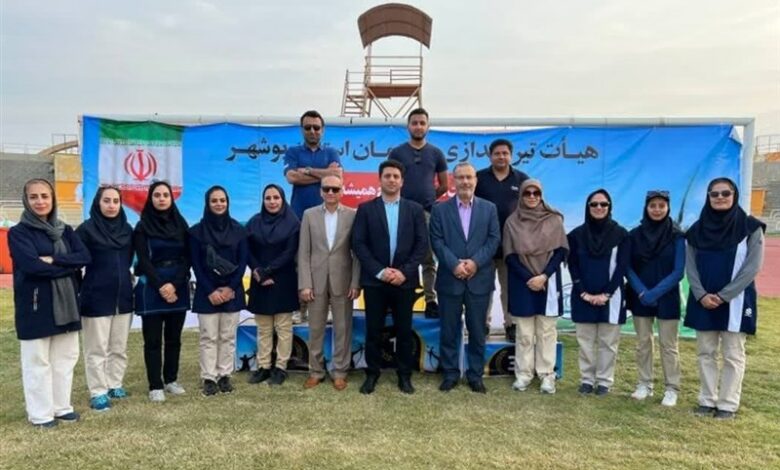 برگزاری مسابقات رنکینگ تیراندازی با کمان در بوشهر