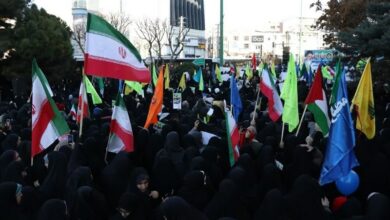 بیعت دوباره مردم کرج با آرمان‌های انقلاب در یوم‌الله 9 دی