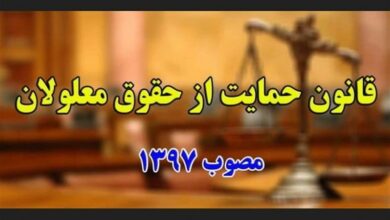 تجمع جمعی از معلولان مقابل مجلس