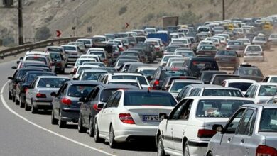 ترافیک سنگین در جاده های شمالی کشور