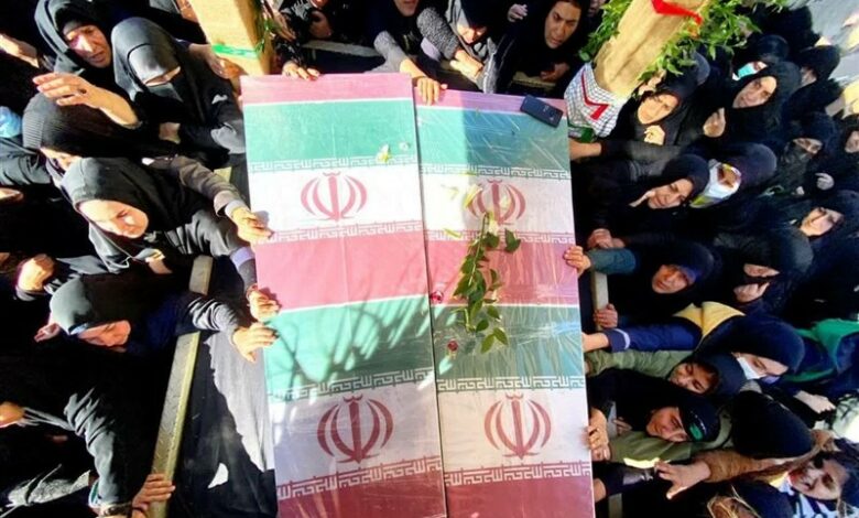 تشییع پیکر شهدای گمنام در 4 شهرستان استان اردبیل