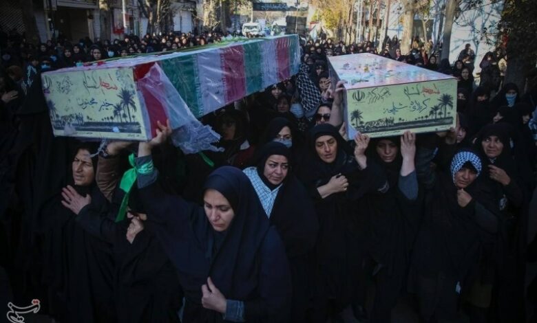 تشییع پیکر مطهر شهدای گمنام در بجنورد به روایت تصاویر
