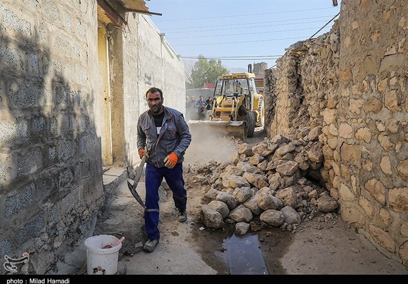 تصاویری از خسارت زلزله در خوزستان