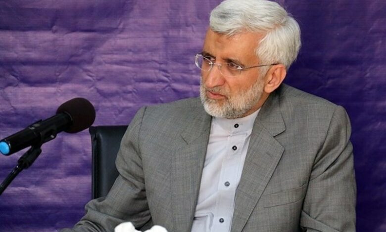 جلیلی: تهدید فلج‌کننده بدتر از تحریم فلج‌کننده است