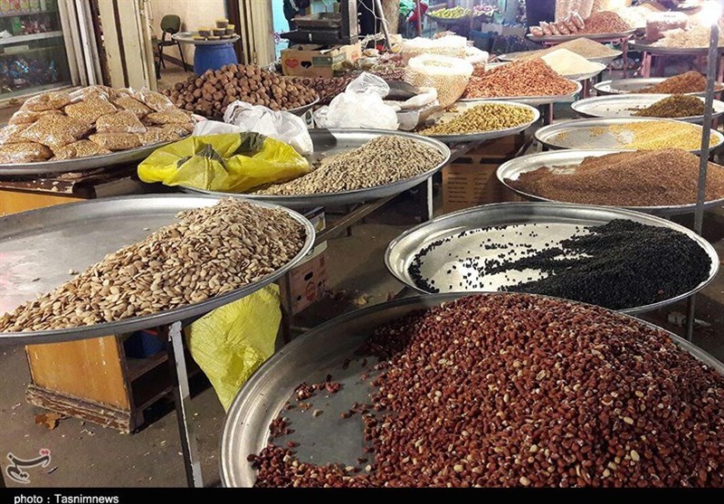 حال و هوای بازار مشهد در آستانه شب یلدا