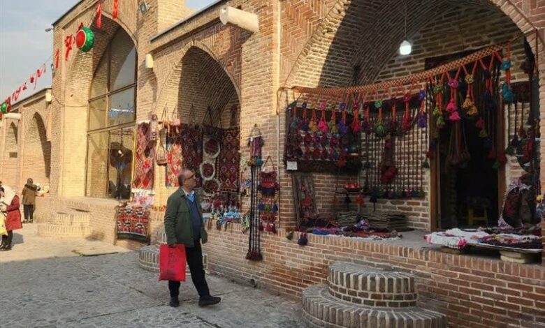 درب کاروانسرای شاه عباسی برای جشنواره یلدایی گشوده شد