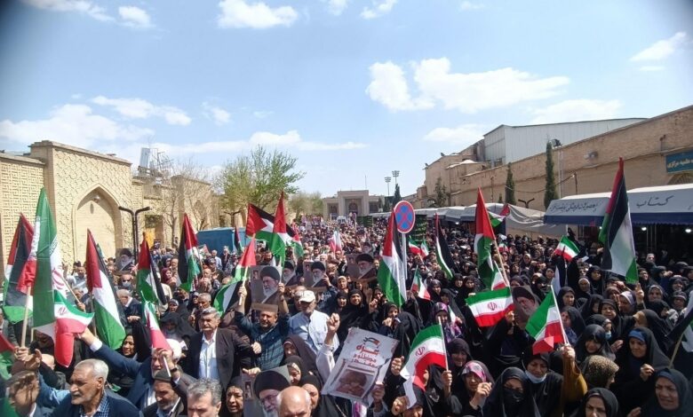 راهپیمایی جمعه‌ خشم در شیراز برگزار شد