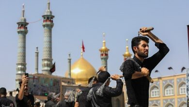 شهر مقدس قم در سوگ شهادت حضرت فاطمه(س) غرق عزاست