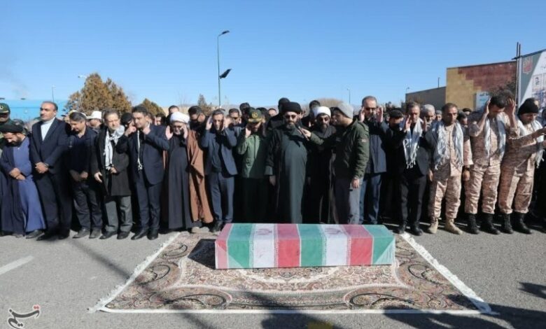 شهید گمنام در خانه ابدی خود آرام گرفت+تصاویر
