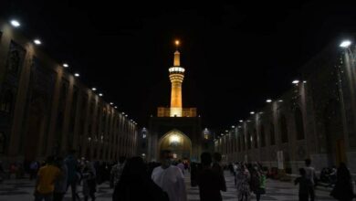صرفه‌جویی 30 درصدی روشنایی و مصرف انرژی در حرم مطهر رضوی