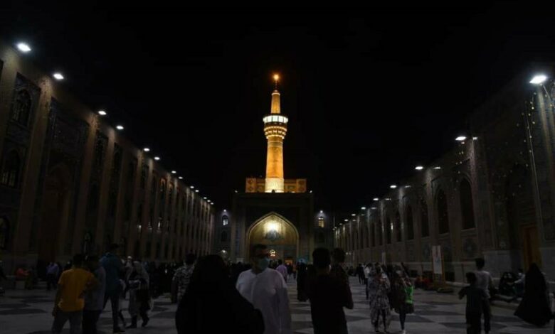 صرفه‌جویی 30 درصدی روشنایی و مصرف انرژی در حرم مطهر رضوی